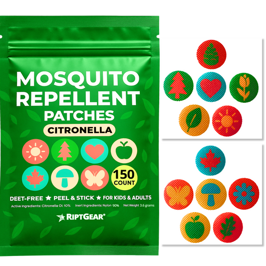 Mosquito Repellent Patches (150 Pack) (Green)