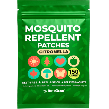 Mosquito Repellent Patches (150 Pack) (Green)