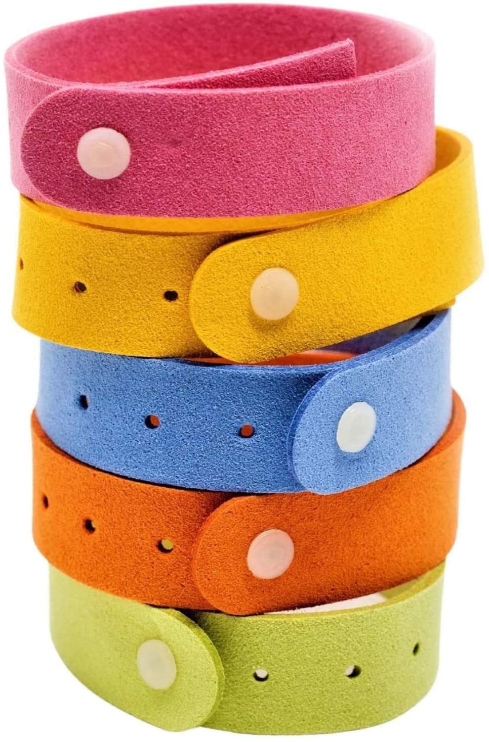 Mosquito Repellent Bracelets (15 Pack) (Multi-Color)